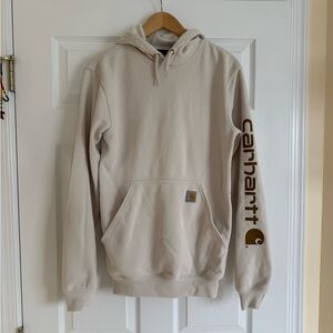 Carhartt Cream Loose Fit Hoodie